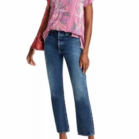 Johnny Was Pink Embroidered Boho Top - Women’s Medium - NWOT - Floral Festival - Picture 7 of 9